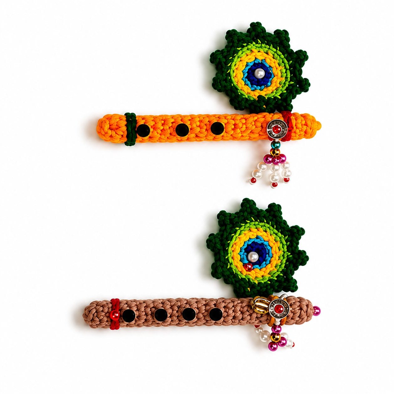 Small Bansuri With Morpankh